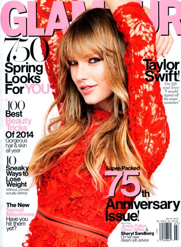Taylor Swift, 'Glamour' USA March 2014 Cover